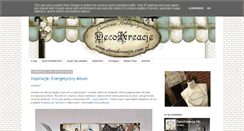 Desktop Screenshot of blog.decokreacje.pl
