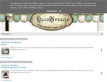 Tablet Screenshot of blog.decokreacje.pl
